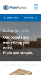 Mobile Screenshot of plainpallets.com.au